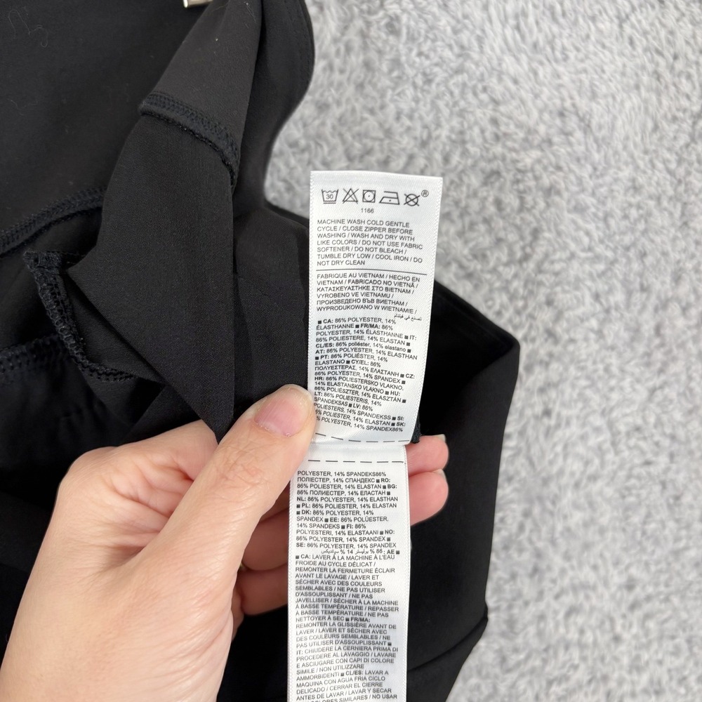 Athleta Endless High Rise Pant Sz 16 Tall Black Stretch Commute Athleisure Work - Picture 9 of 10